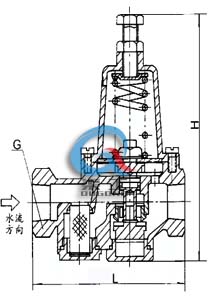 200P減壓閥 (結(jié)構尺寸圖)